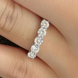 6Ct Round Cut Engaement Ring