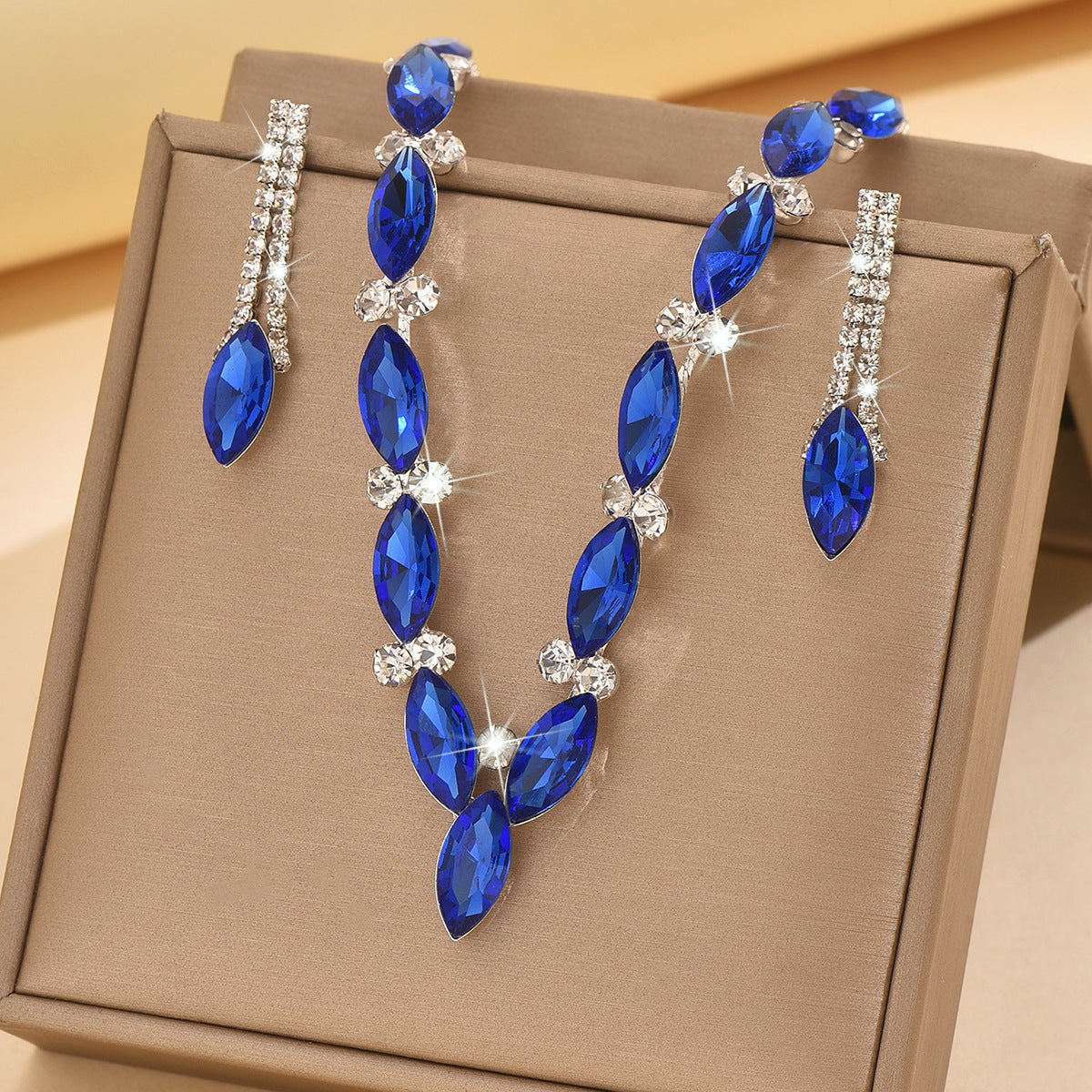 Marquise Cut Jewelry Set