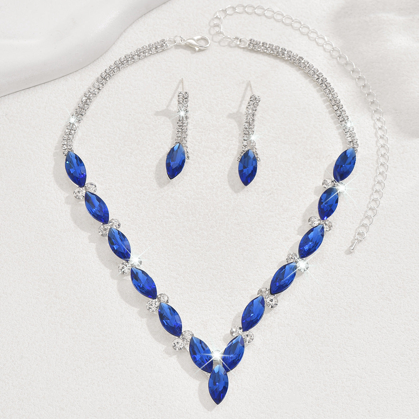 Marquise Cut Jewelry Set