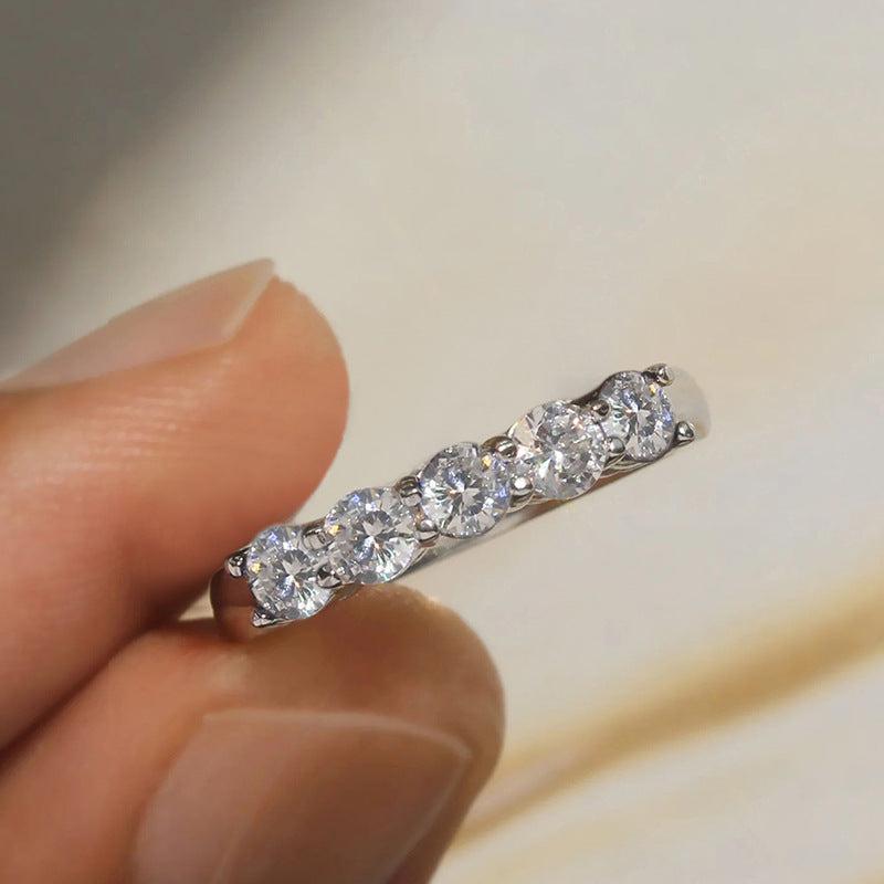 6Ct Round Cut Engaement Ring