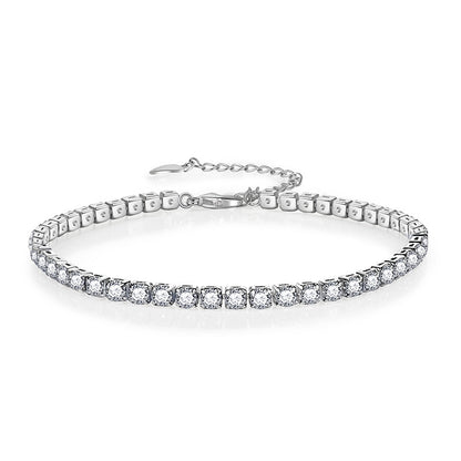 12Ct Cushion Cut Bracelet