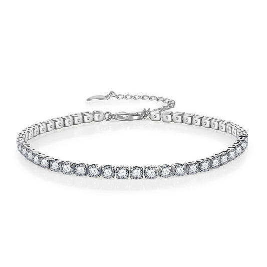 12Ct Cushion Cut Bracelet