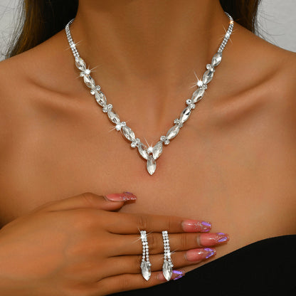 Marquise Cut Jewelry Set