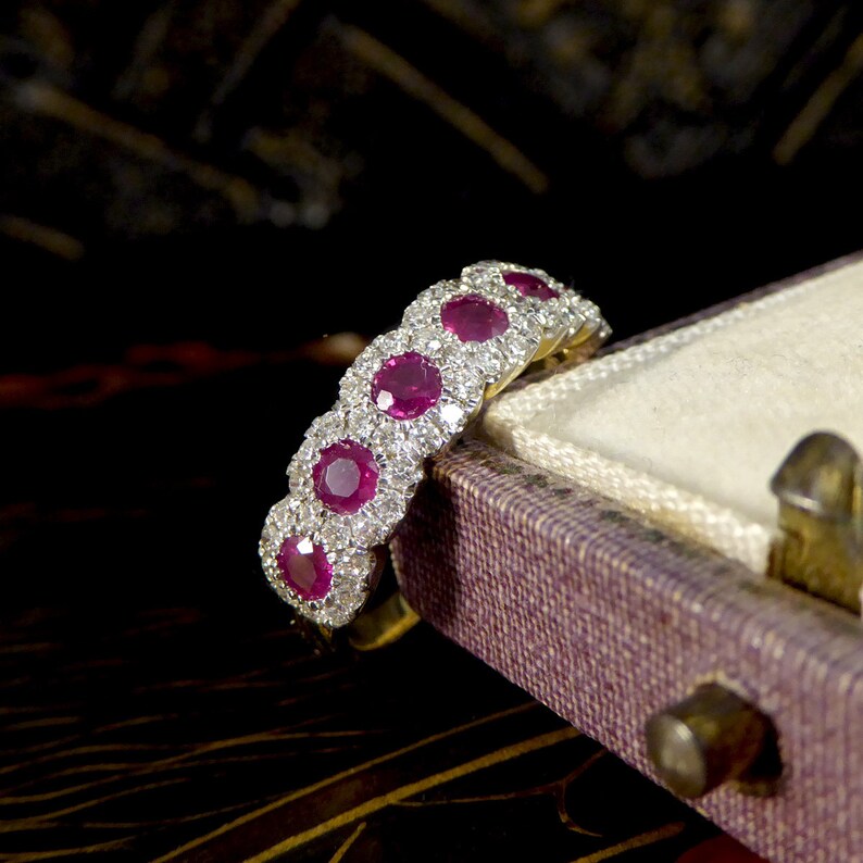 8Ct Pink Sapphire Marquise Cut Ring