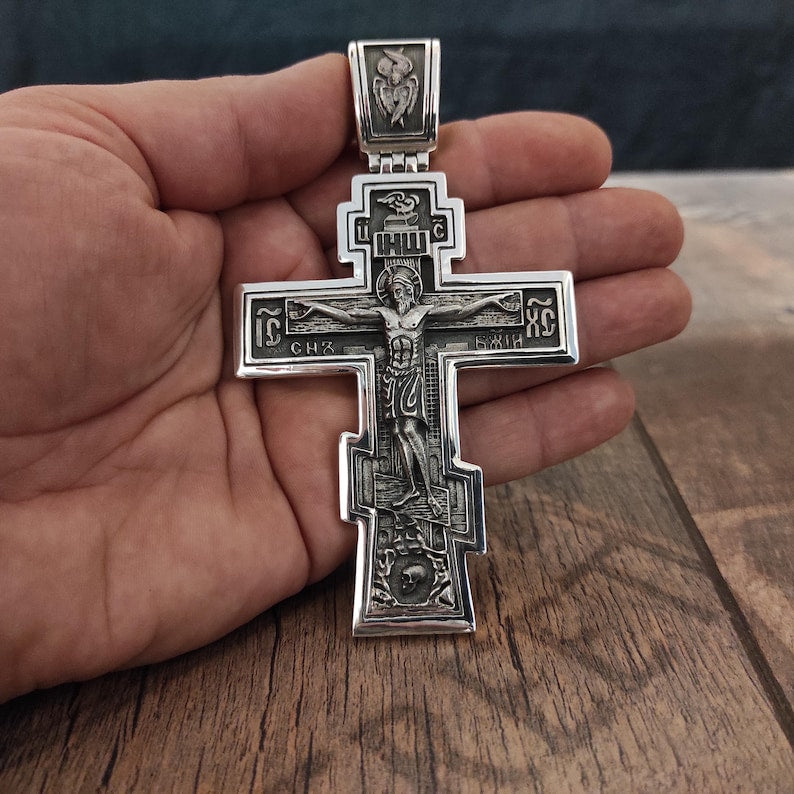 Cross Silver Necklace Pendant